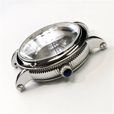 Stainless steel. . Steel watch case